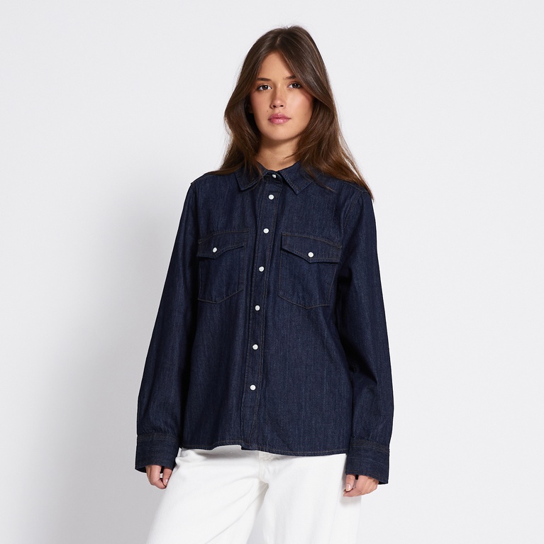 Denim shirt "Dallas" Rinse